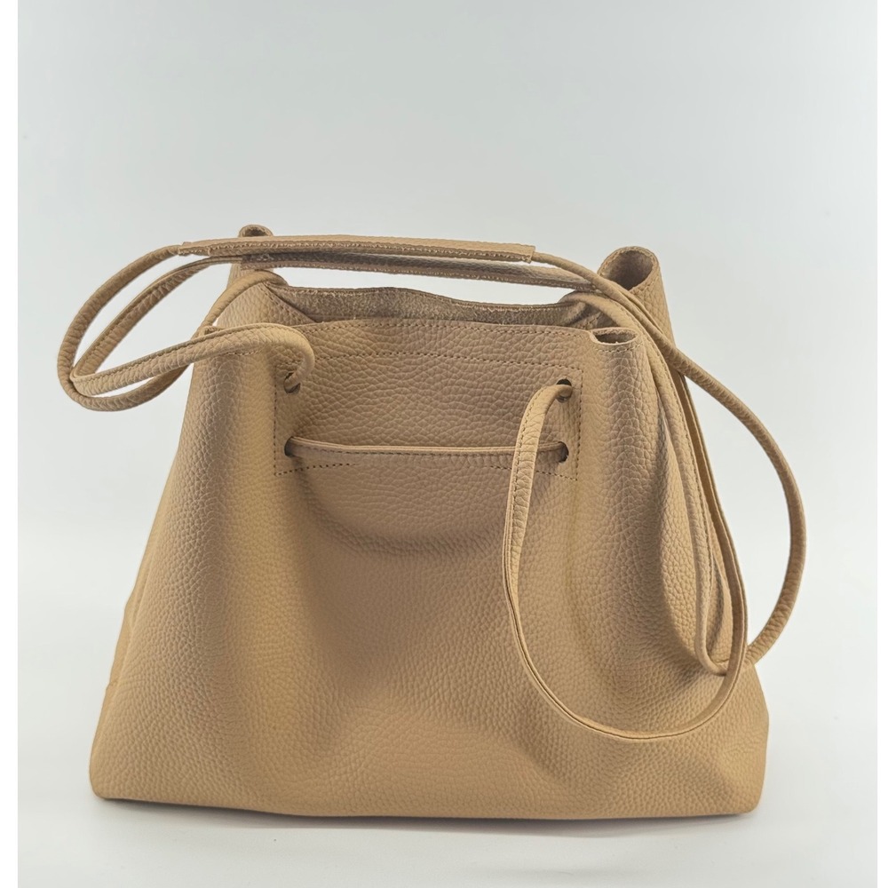 8 Other Reasons Revolve Pebbled Slouchy Vegan Leather Bucket Bag Minimalist Boho